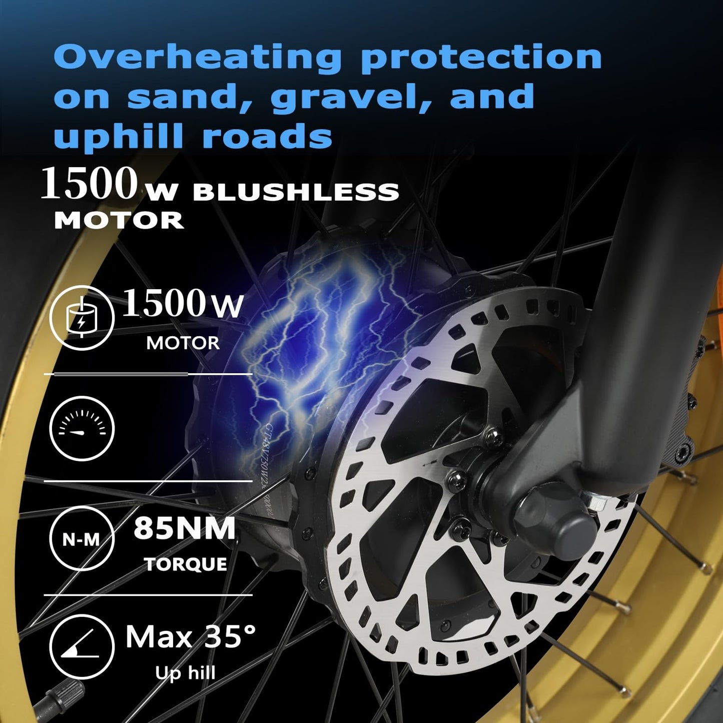 3000W Dual Motor E‑Bike — GPS & App Control, 35 MPH, 48V 20Ah Battery, 20"×4.0" Fat Tires