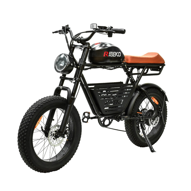 1000W Peak Electric Dirt Bike for Teens & Adults — 35 MPH, 48V 15Ah Battery, 20"×4.0" Fat Tires